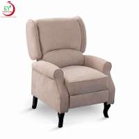 JKY Furniture Armchair Sofa Chair Reclining Fabric Adjustable Push Back Recliner Chair