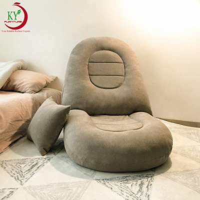 JKY Furniture Lazy Padded Sleeper Bed Couch Folding Couch Floor Recliner Chair for Sleeping, Reading