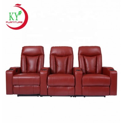 JKY Furniture Morden Adjustable Living Room Cinema Home Theater Power Electric With Usb Recliner Chair