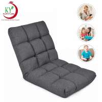 JKY Furniture Lazy Couch Lounge Chair Adjustable Sleeper Bed Floor Folding  Recliner