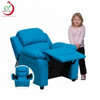 JKY Furniture Kids Recliner Sofa Chait With Arm Storage Animal Adventure Sweet Seats Fox Children's Plush Chair