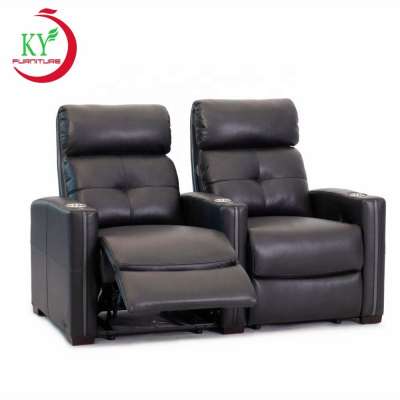 JKY Furniture Morden Adjustable Living Room Home Theater Power Electric With USB Recliner Sofa