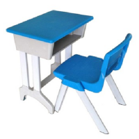 Made in China folding double seats school student chair