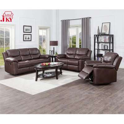 JKY Furniture Modern 3 Piece Seater Sectional Motion Recliner Sofa Set For Living Room