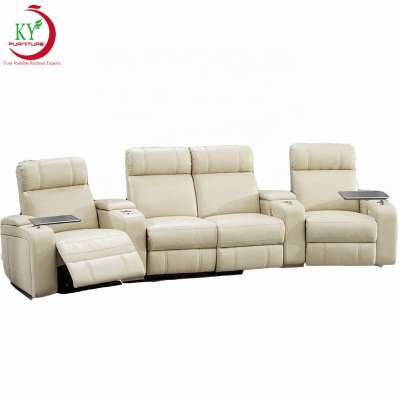 JKY Furniture Automatic Sectional Home VIP Cinema Movie Theater Theatre Recliner Sofa Seats